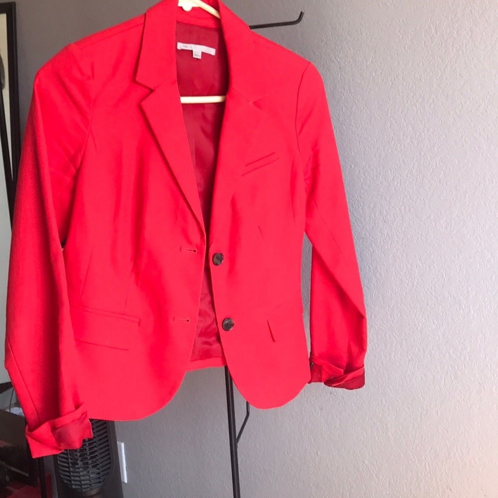 GAP Bright red blazer